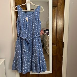 Talbots sundress, knee length, never been worn.